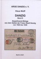 Klaus Wolff Danzig Band 8 Zeppelinpost-Belege